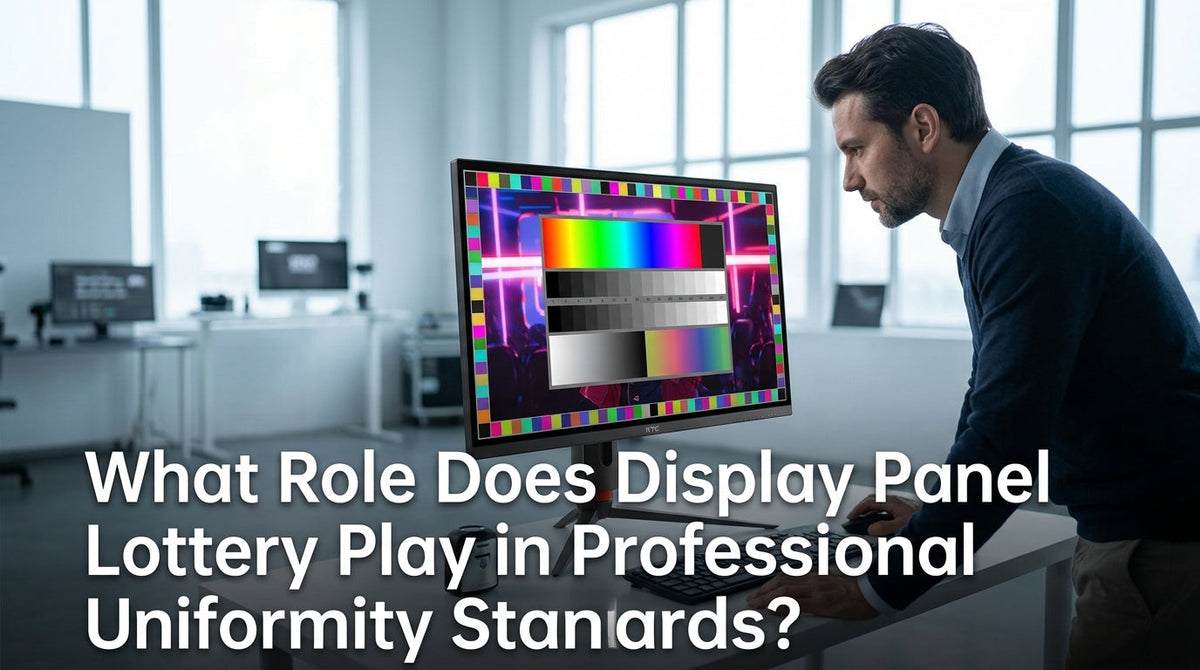 What Role Does Display Panel Lottery Play in Professional Uniformity Standards?