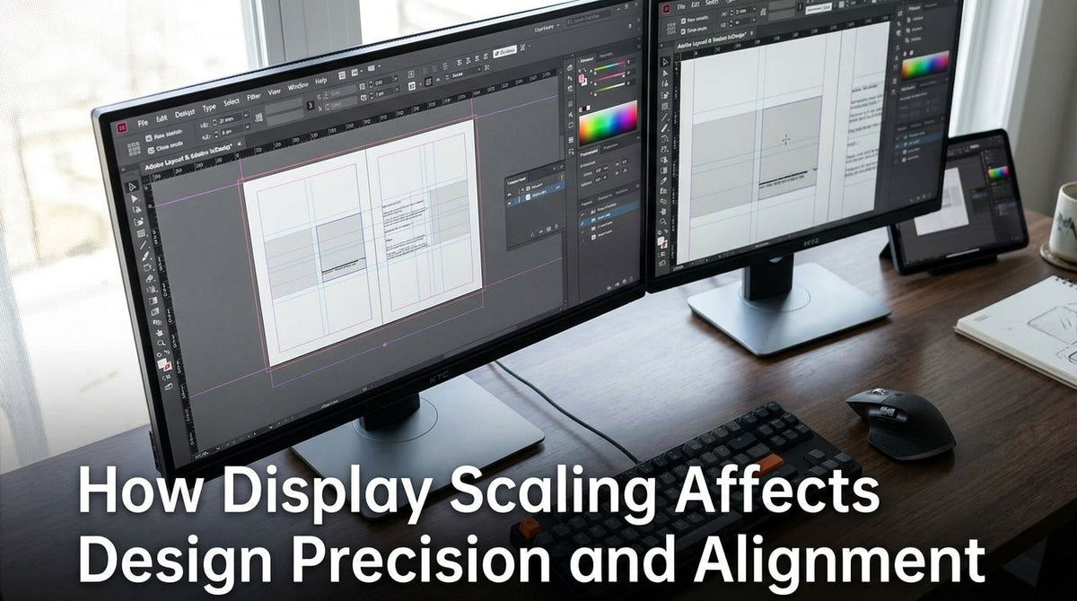 How Display Scaling Affects Design Precision and Alignment