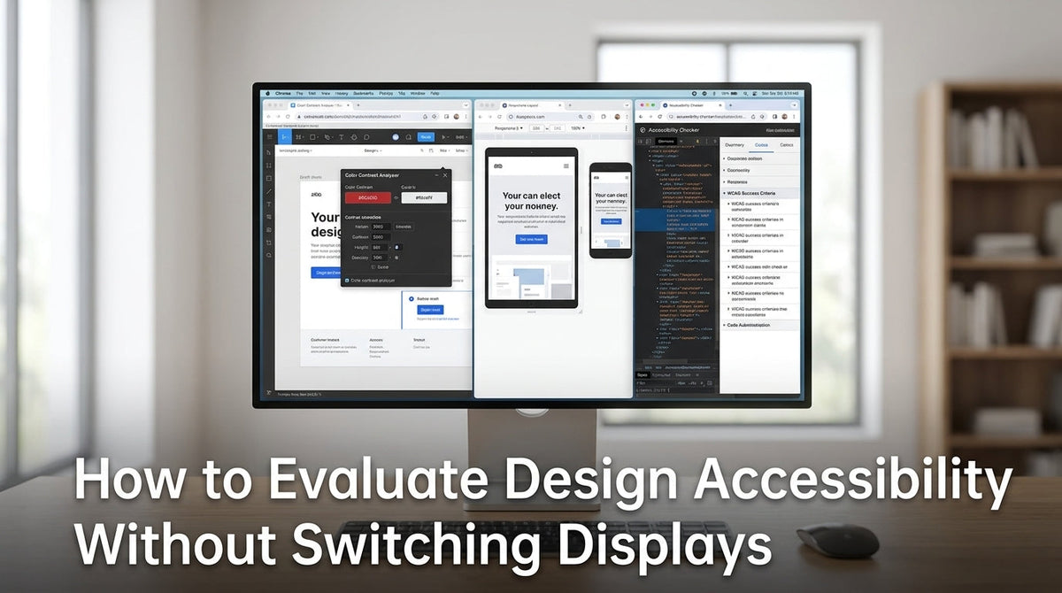 How to Evaluate Design Accessibility Without Switching Displays