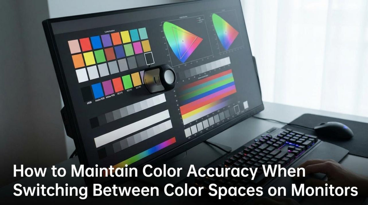 How to Maintain Color Accuracy When Switching Between Color Spaces on Monitors