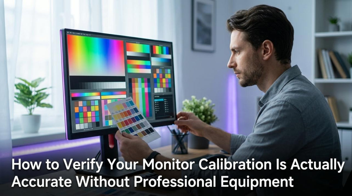 How to Verify Your Monitor Calibration Is Actually Accurate Without Professional Equipment