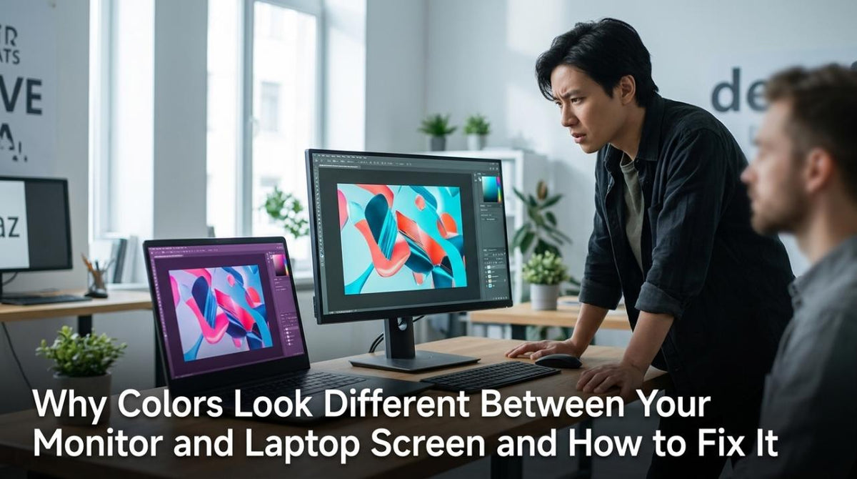 Why Colors Look Different Between Your Monitor and Laptop Screen and How to Fix It