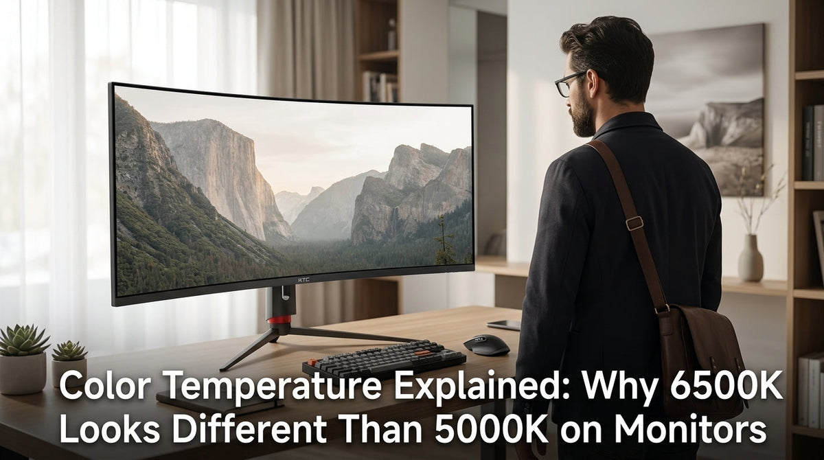 Color Temperature Explained: Why 6500K Looks Different Than 5000K on Monitors