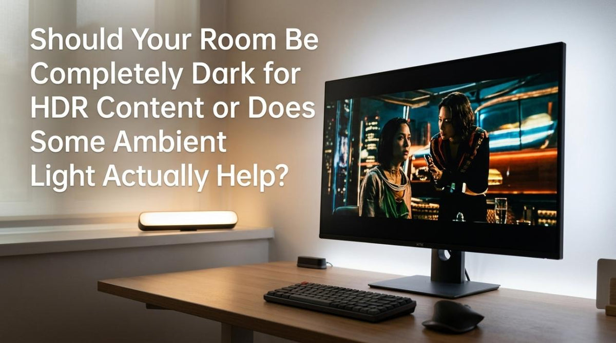 Should Your Room Be Completely Dark for HDR Content or Does Some Ambient Light Actually Help?