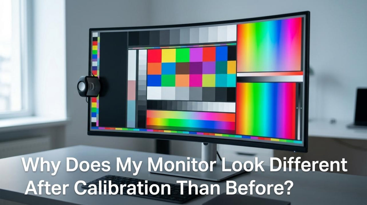 Why Does My Monitor Look Different After Calibration Than Before?