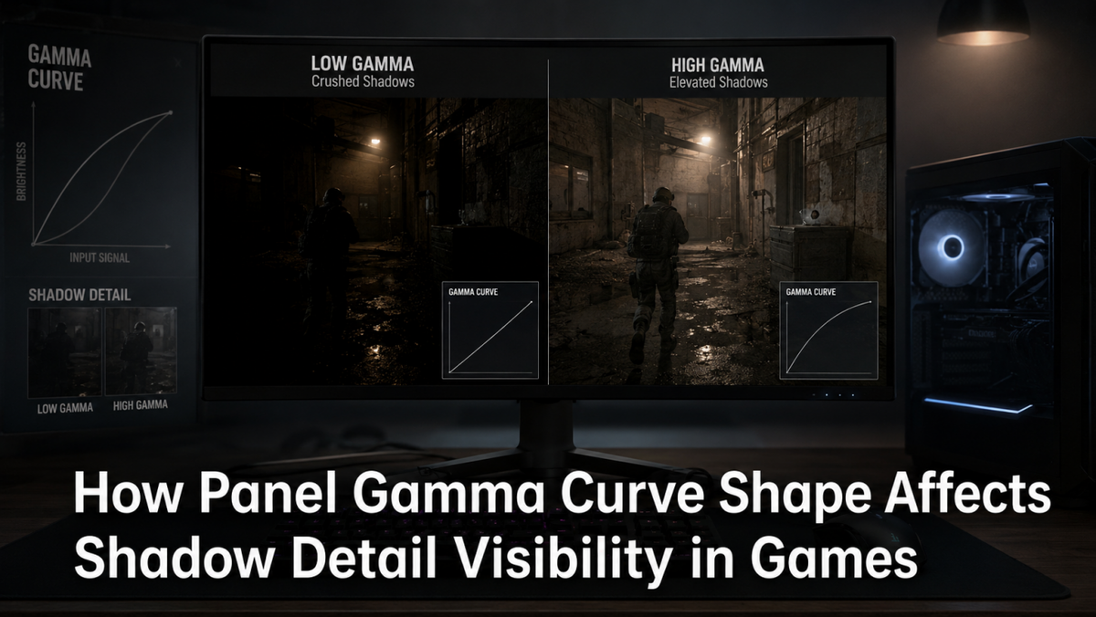 Gamma Curve Shape & Shadow Detail in Games