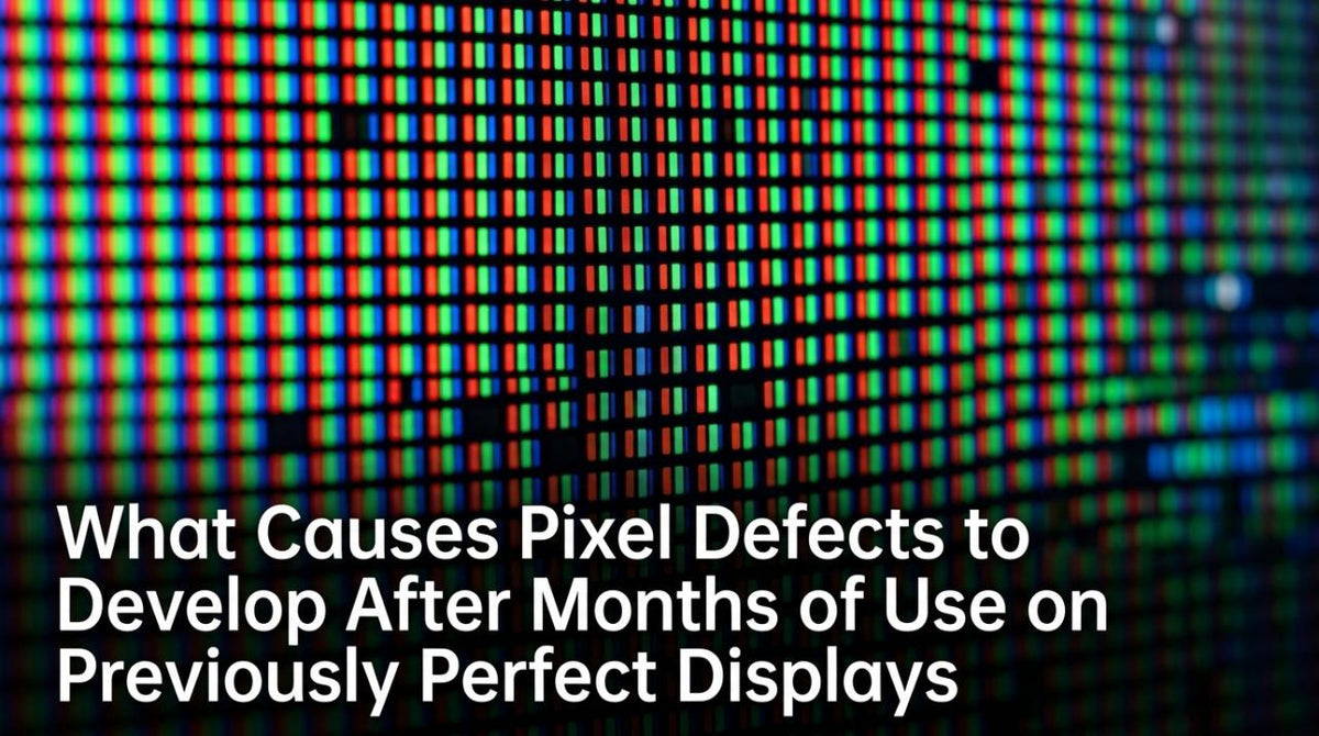 Why Pixel Defects Develop on Previously Perfect Displays