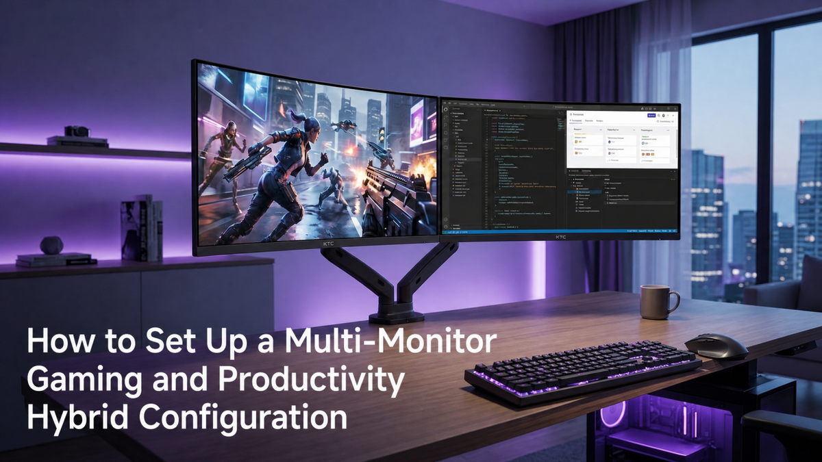 How to Set Up a Multi-Monitor Gaming and Productivity Hybrid Configuration