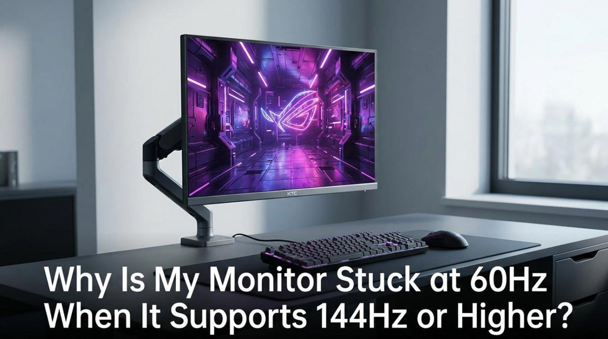 Why Is My Monitor Stuck at 60Hz When It Supports 144Hz or Higher?