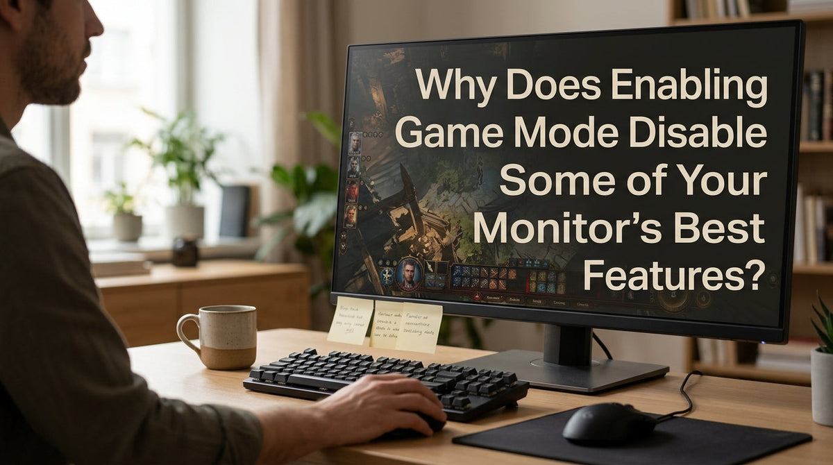 Why Does Enabling Game Mode Disable Some of Your Monitor’s Best Features?