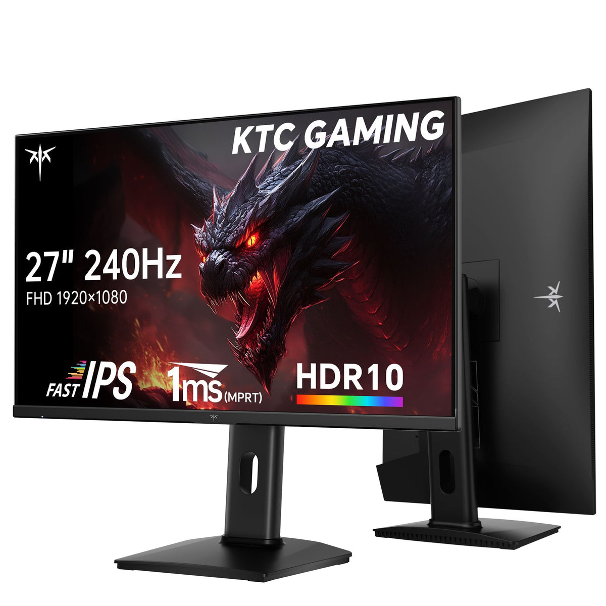 KTC 27" FHD 240Hz Fast IPS Gaming Monitor | H27F7