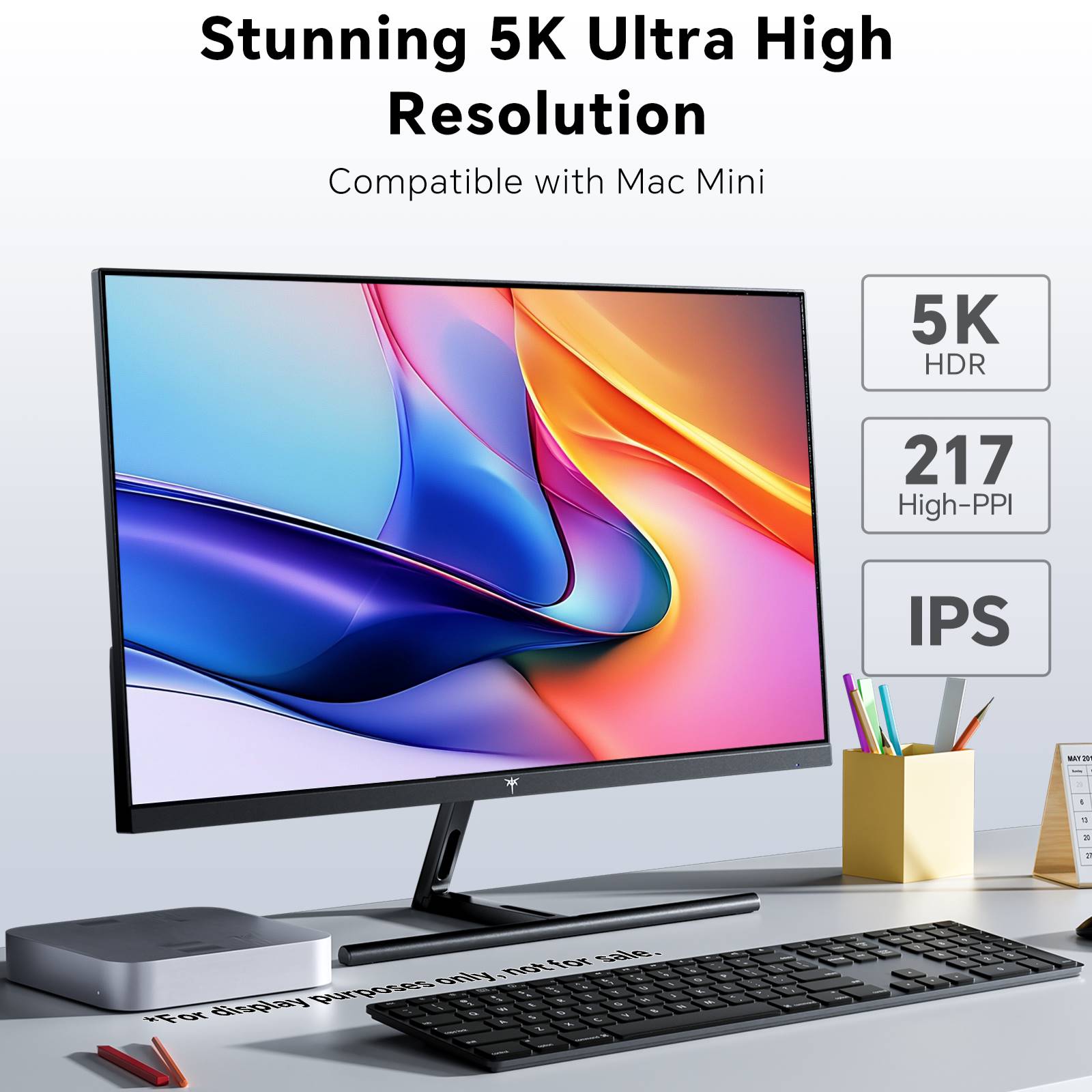 KTC 27" 5K IPS 60Hz/120Hz Home&Office Monitor | H27P3