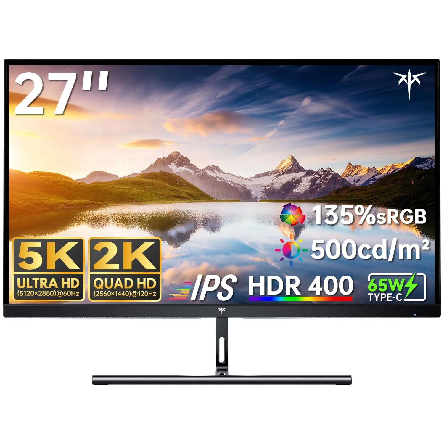 KTC 27" 5K@60Hz 2K@120Hz Home&Office Monitor | H27P3