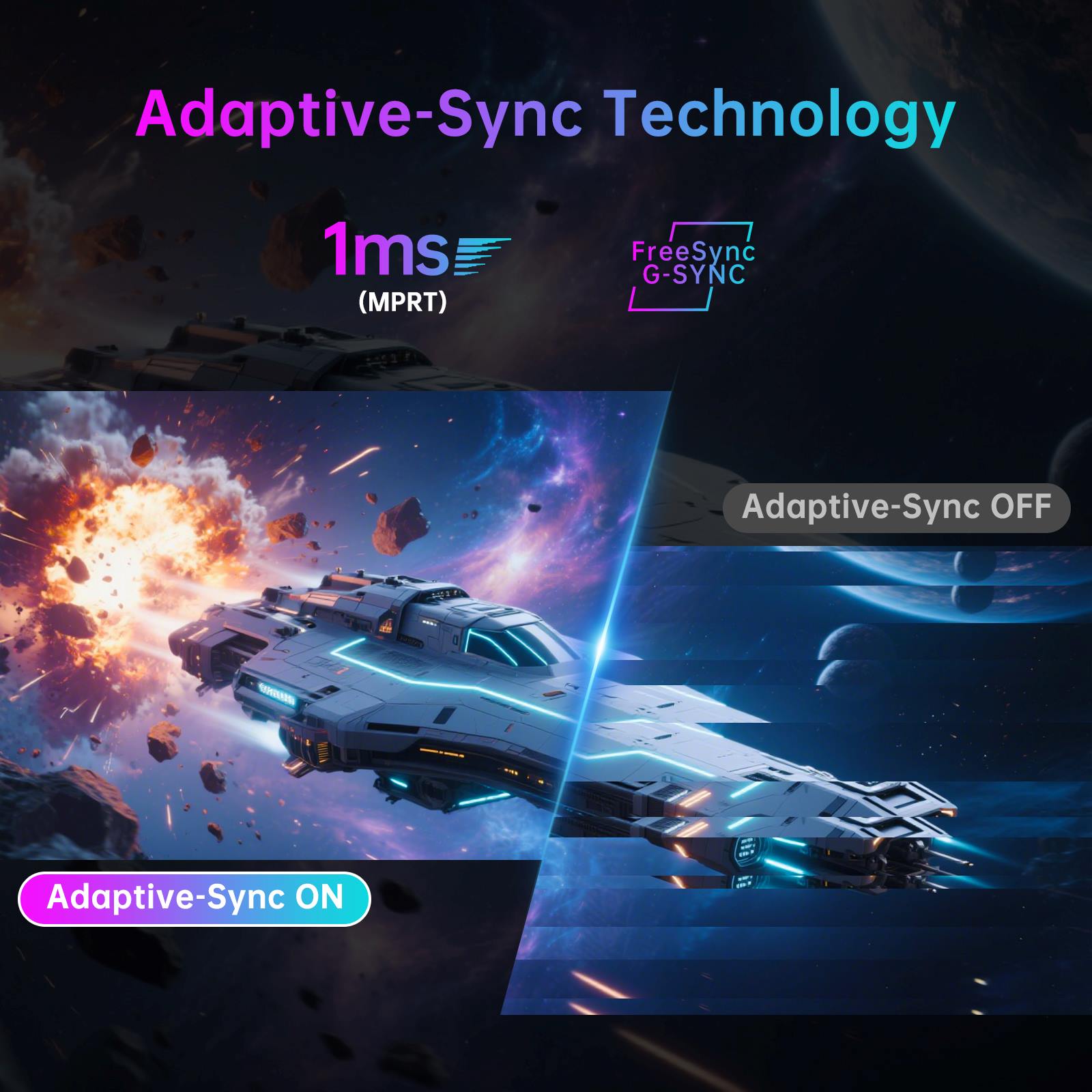 KTC 27" 4K 160Hz/320Hz 90W Gaming Monitor | H27P6