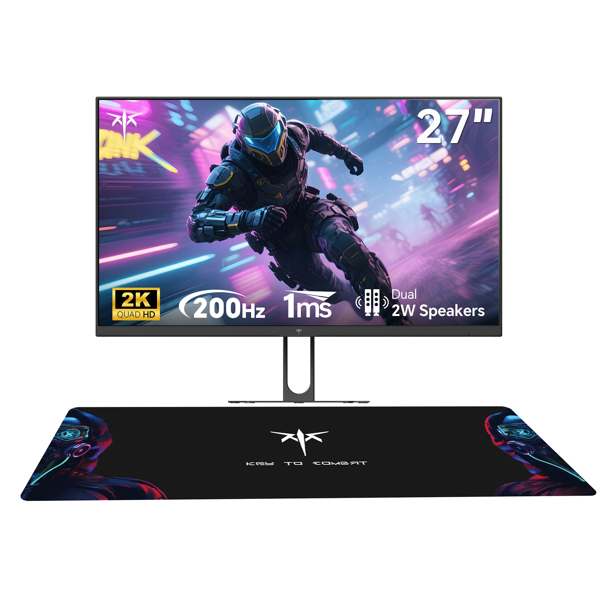 KTC 27" 2K 200Hz/210Hz HDR400 Gaming Monitor | H27T22C-3