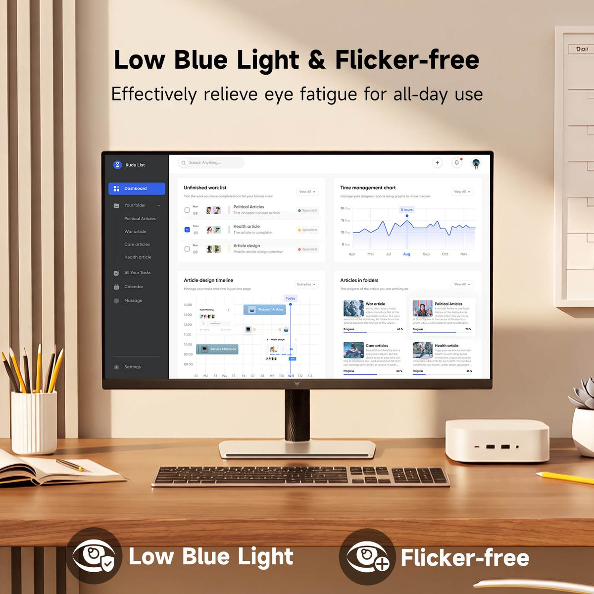 KTC 31.5" 4K UHD 60Hz Home&Office Monitor | H32U6