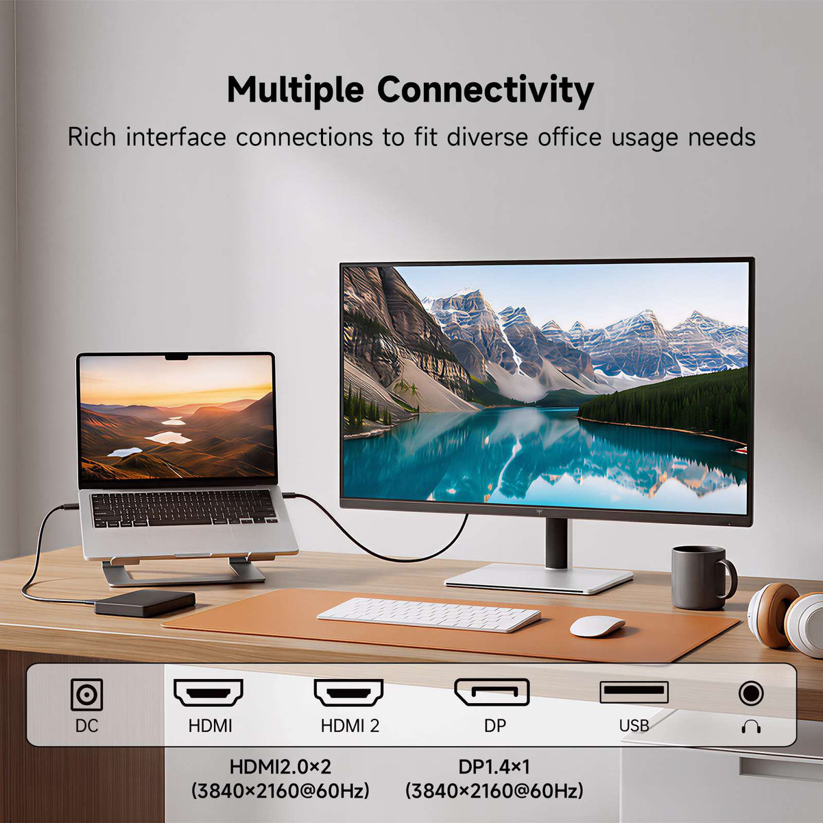 KTC 31.5" 4K UHD 60Hz Home&Office Monitor | H32U6
