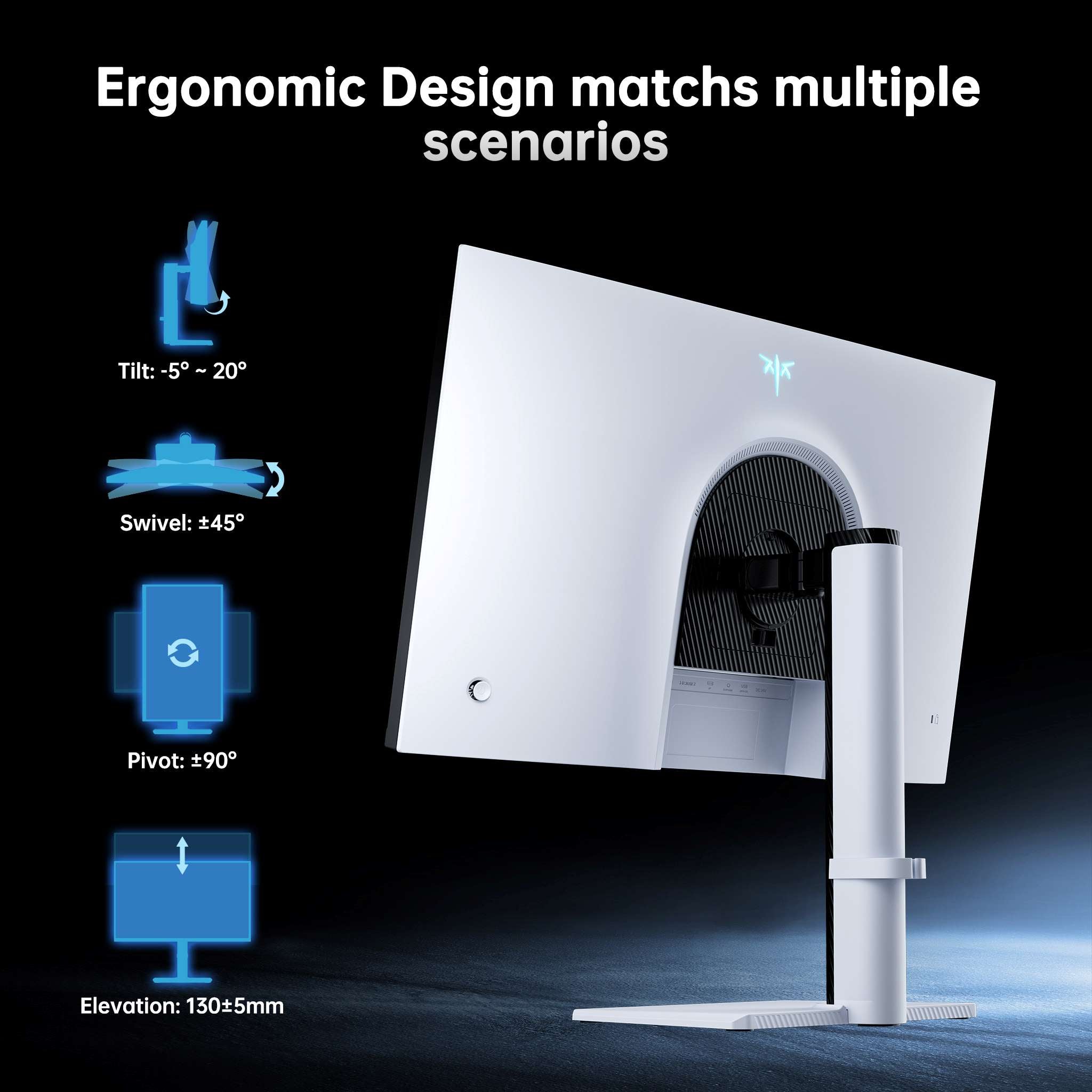 KTC Mini LED 27" 200Hz 2K HDR1000 Gaming Monitor | M27T6S