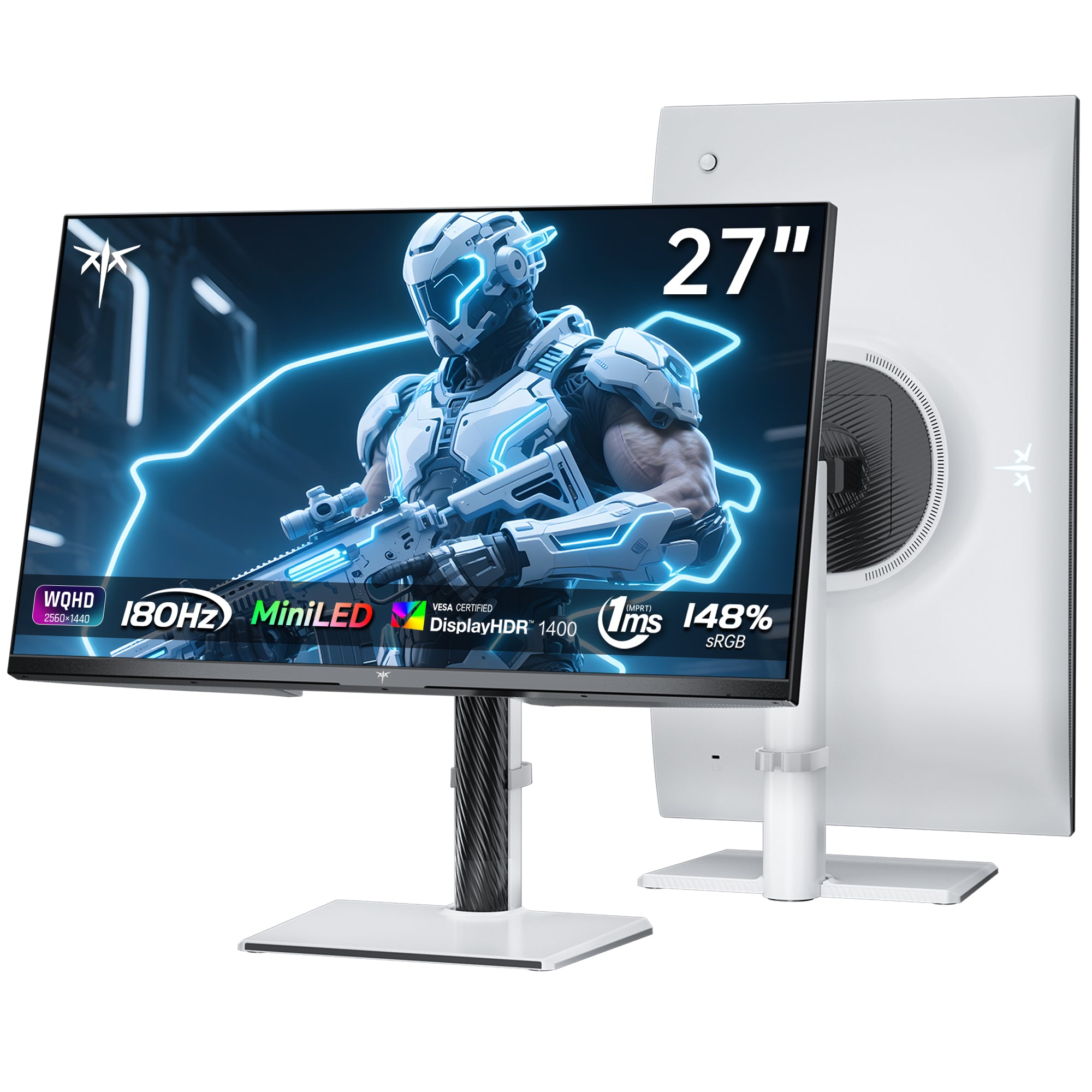 ほぼ未使用】KTC M27T6 2K/180Hz/HDR1400対応モニター 27