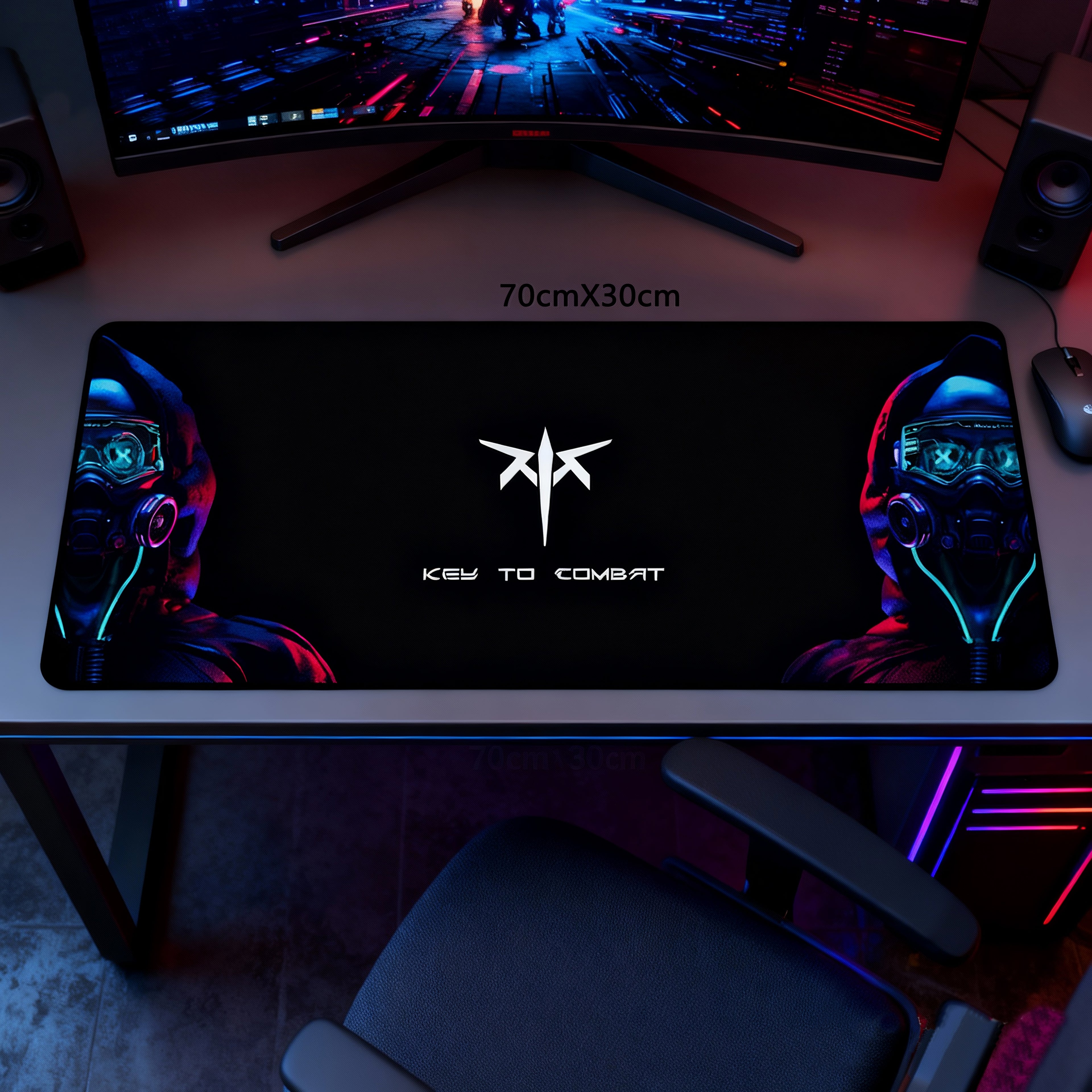 KTC Gaming MousePad with Anti-Slip, Smooth for Pro Gamers