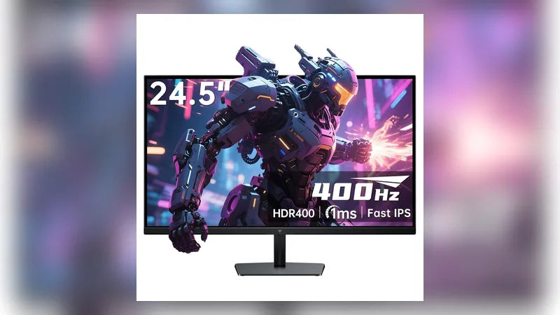 KTC H25X7 24.5-inch 400Hz Fast IPS gaming monitor for competitive FPS games