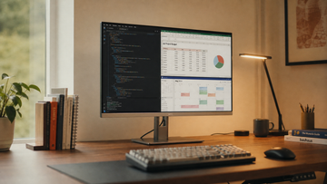 How Far Back Should I Sit to Use a 43-Inch Monitor as a Productivity Display?