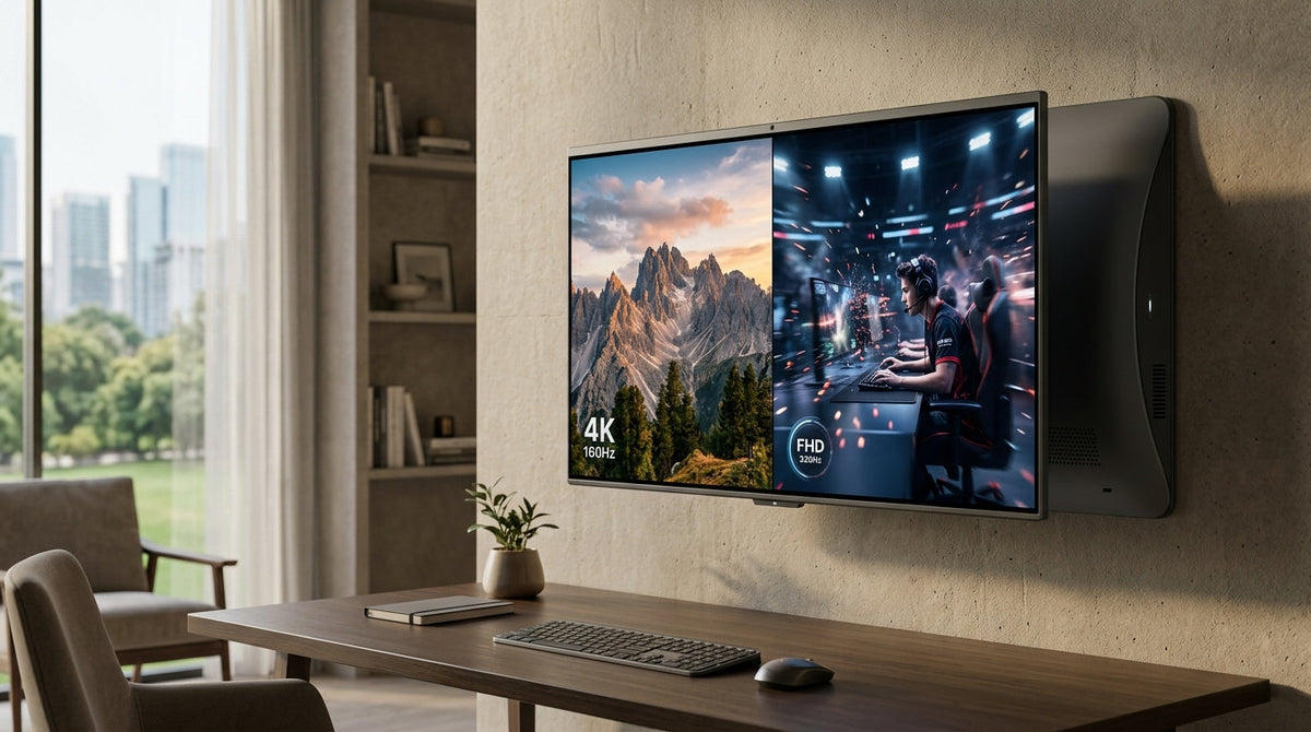 Exploring Dual Mode Display Tech: The Magic of 4K 160Hz and FHD 320Hz cover