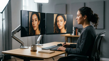 Choosing Between Glossy and Matte Panels for Photo Retouching