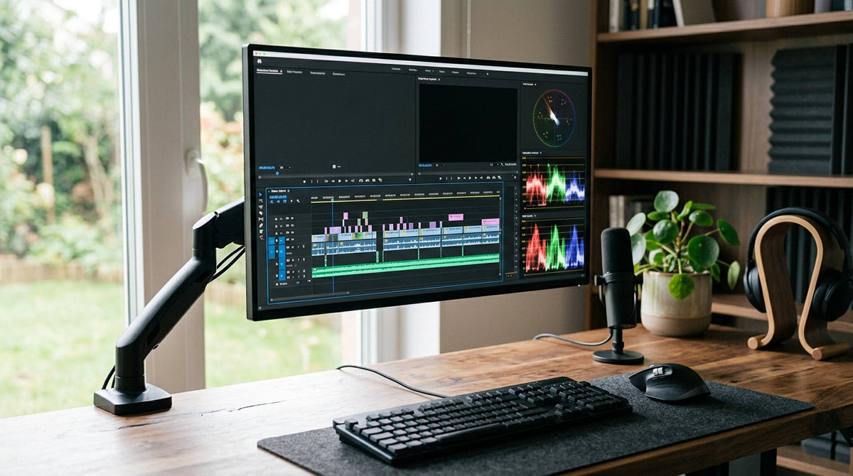 Best Monitor for Video Editing: Color, HDR & Size