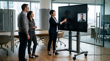 Smart Touch Monitor Setup for Boardrooms and Agile Meetings