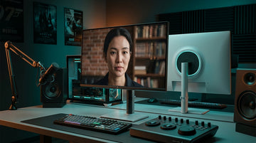 Using 4K Monitors to Spot Artifacts in AI-Generated Video