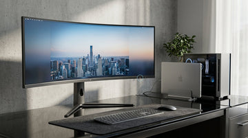 Software vs Hardware Workstation Control for Hybrid Mac and PC Desks