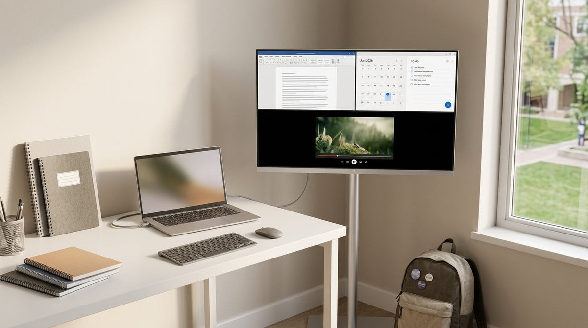 Back to School Smart Display Setups for Study, Streaming & C