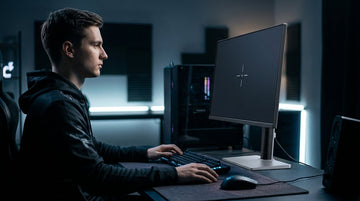 Posture and Monitor Tilt: Aligning Your Neck for Faster Flick Shots