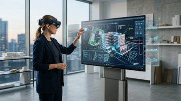 Using Smart Touch Monitors as Interactive Hubs for Mixed Reality