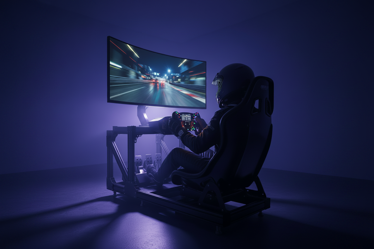 Biggest Curved Monitor for Sim Racing Rigs in 2026