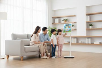 Creating a Safe Kids' Entertainment Station with a Rolling Touch Monitor