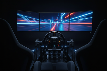 The Physics of Sim Racing: Why a 1500R Curve Drastically Outperforms Flat Screens