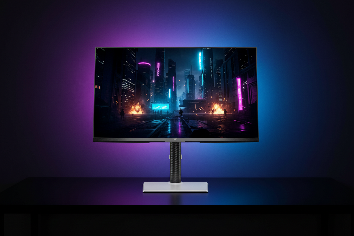 Designing a Dark Aesthetic Gaming Room: The Best 1440p Monitors for Mood Lighting