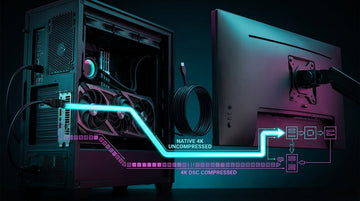 RTX 60-Series Performance Benchmarks: Native UHBR20 vs. DSC Compression in 2026