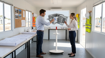 MegPad for 2026 Architectural Site Visits: Rolling 4K Blueprints & 3D Walkthroughs
