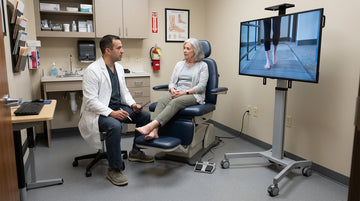 MegPad for Podiatry: Rolling Gait Analysis Hubs