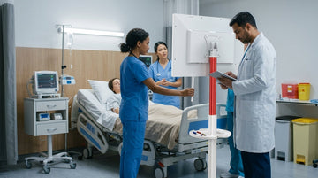 Rolling Smart Displays in Healthcare Workflows