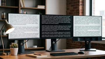 Text Clarity Across OLED Mini-LED and IPS