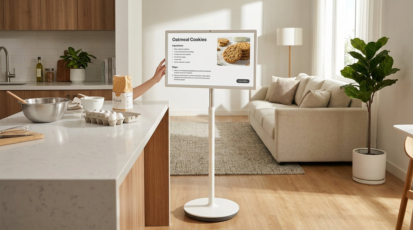 Rolling Smart Display Workflows for Home Use