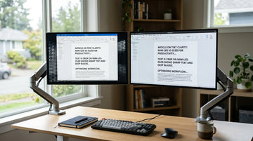 Mini-LED vs OLED Text Clarity for Office Productivity