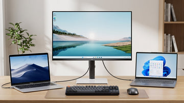 USB-C KVM Monitor Setup for Mac and Windows Users