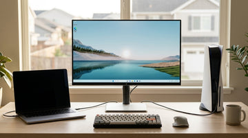 USB-C KVM Monitor for Multi-Device Hybrid Workflows