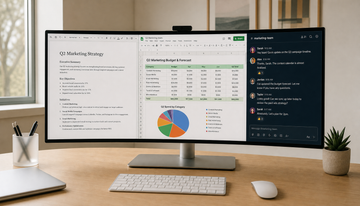 What Is the Practical Productivity Gain of 21:9 vs. Two 16:9 Monitors Side by Side?