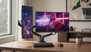 How Vertical Monitor Orientation Changes Desk Aesthetics, Workflow, and Display Setup Choices